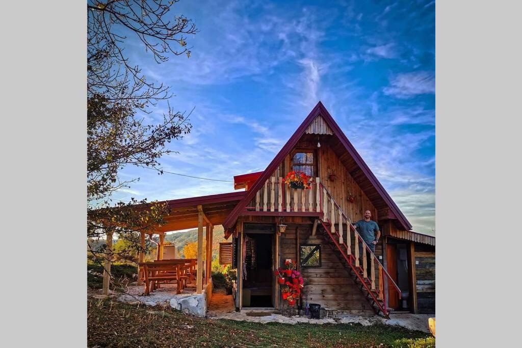 Log Cabin Uvac Нова-Варош Экстерьер фото